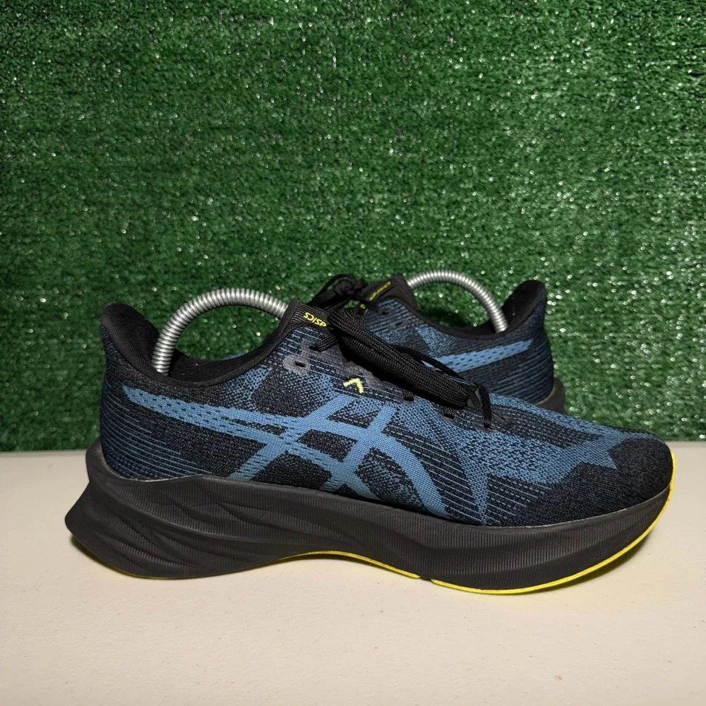 Asics Dynablast 5 Running Shoes Blue Black Gym Sneakers Men's Size 8 1011B983